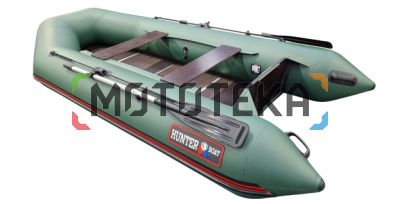 Лодка ПВХ Hunter (Хантер) 320 Л серый