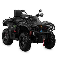 Квадроцикл AODES (Аодес) Pathcross ATV650L EPS двухместный черный с ПСМ