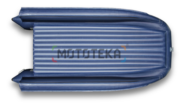 Лодка ПВХ ФЛАГМАН 380 K серый/синий | Мототека