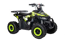 Квадроцикл детский Racer (Рейсер) RC110 Hawk чёрный/зелёный (машинокомплект)