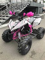 Квадроцикл детский Motax (Мотакс) ATV T - Rex Super LUX 125 чёрный/фиолетовый (машинокомплект)