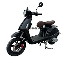 Скутер Мотомир City PG (евро дизайн) чёрный