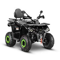 Квадроцикл GLADIATOR (Гладиатор) F200 LONGLUX чёрный с ПСМ
