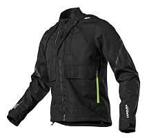 Мотокуртка (куртка мото) FOX (Фокс) #5 black (текстиль) (S)