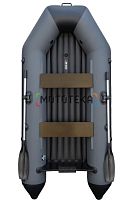 Лодка ПВХ Аква 2800 НДНД зелёный/чёрный