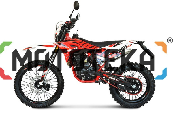 Мотоцикл кроссовый / эндуро Progasi (Прогаси) Super Max 250 RR Red с ЭПТС | Мототека