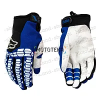 Перчатки мото FOX (Фокс) №12 Blue (L) мотокросс
