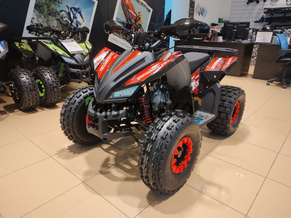 Квадроцикл детский YACOTA (Якота) SPORTY XX чёрный/красный (машинокомплект) | Мототека