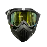 Очки снегоходные AiM (Аим) (PRO) 302-100 Black Matt