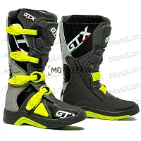 Мотоботы GTX MX №2 grey/green (р. 41)