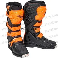 Мотоботинки HIZER (Хайзер) X2401 orange (р. 44)