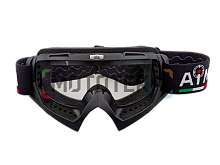 Мотоочки кроссовые AiM (Аим) 634-800 Black Matt