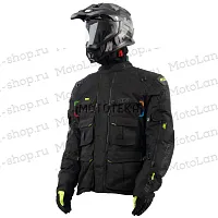 Куртка мотоциклетная (текстиль) GTX EJ-2402 BLACK (M)