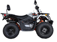 Квадрицикл KAYO (Кайо) AU200 спинка (белый пластик 2024 г.) с ПСМ