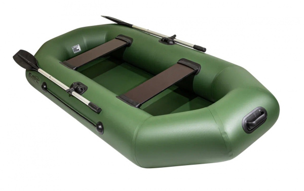 Лодка ПВХ Барс 260 зелёный | Мототека