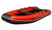 Лодка ПВХ SibRiver (Сибривер) Allaska (Аляска) - 420 Drive красный/чёрный