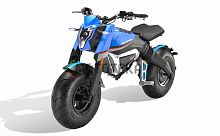 Электромотоцикл Velocifero (Велоциферо) BEACHMAD чёрный