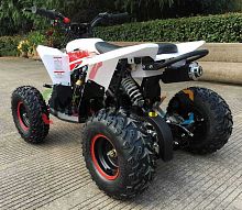 Квадроцикл детский Motax (Мотакс) GEKKON 90 (машинокомплект) белый/красный (машинокомплект)