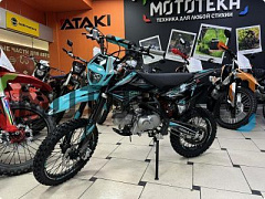 Техника в наличии! Питбайк Regulmoto (Регулмото) SEVEN MEDALIST PRO 49cc (150) 17/14 чёрный/синий