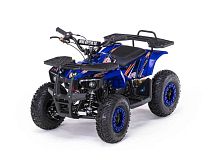 Квадроцикл детский Motax (Мотакс) Grizlik X16 ES BW чёрный/синий (машинокомплект)