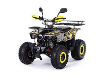 Квадроцикл детский Motax (Мотакс) ATV Grizlik Super LUX 125 жёлтый камуфляж (машинокомплект)