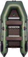 Лодка ПВХ Аква 2900 СК зелёный/чёрный
