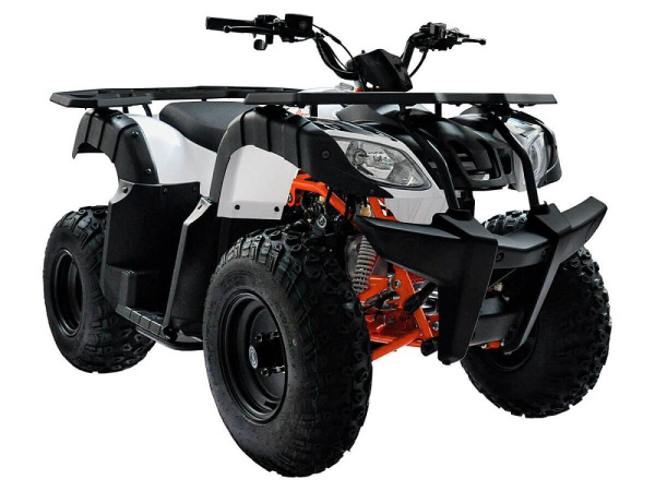 Квадроцикл подростковый KAYO (Кайо) AU150 CVT (белый пластик 2022 г.) (машинокомплект) | Мототека Квадроцикл подростковый KAYO (Кайо) AU150 CVT (белый пластик 2022 г.) (машинокомплект) | Мототека