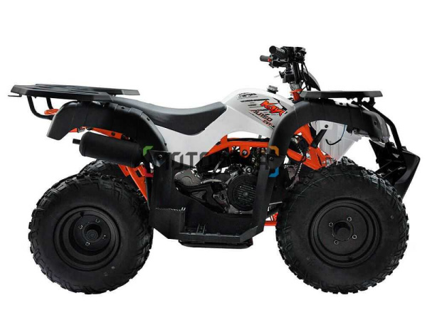 Квадроцикл подростковый KAYO (Кайо) AU150 CVT (белый пластик 2022 г.) (машинокомплект) | Мототека Квадроцикл подростковый KAYO (Кайо) AU150 CVT (белый пластик 2022 г.) (машинокомплект) | Мототека