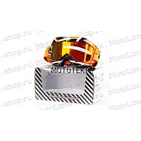 Очки Мотокросс GTX 5018 оранжевые