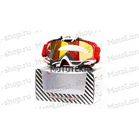 Очки Мотокросс GTX 5016 красные